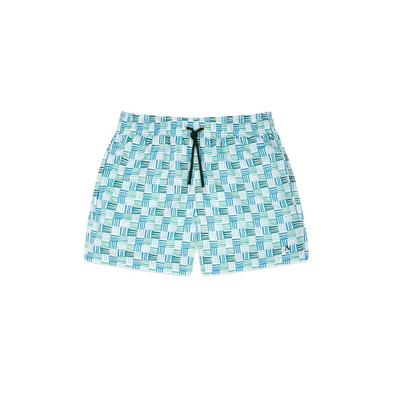 Swimshorts - Green Cannage