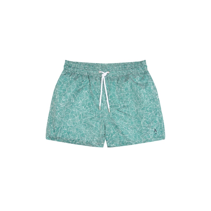 Swimshorts - Green Reflets
