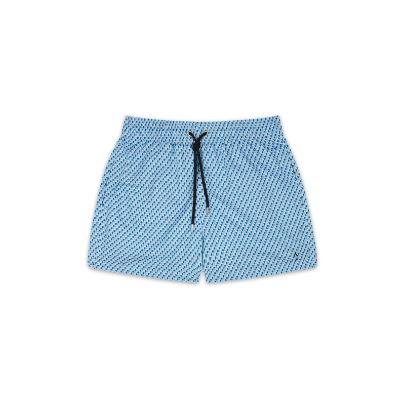Swimshorts - Light blue Mosaiques
