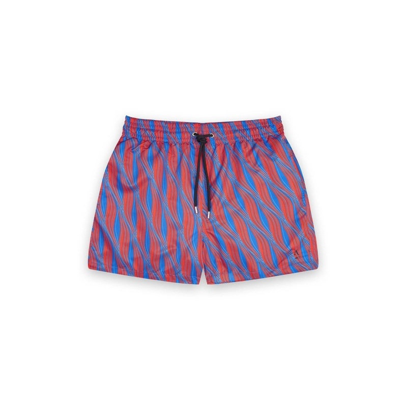 Swimshorts - Red Vagues