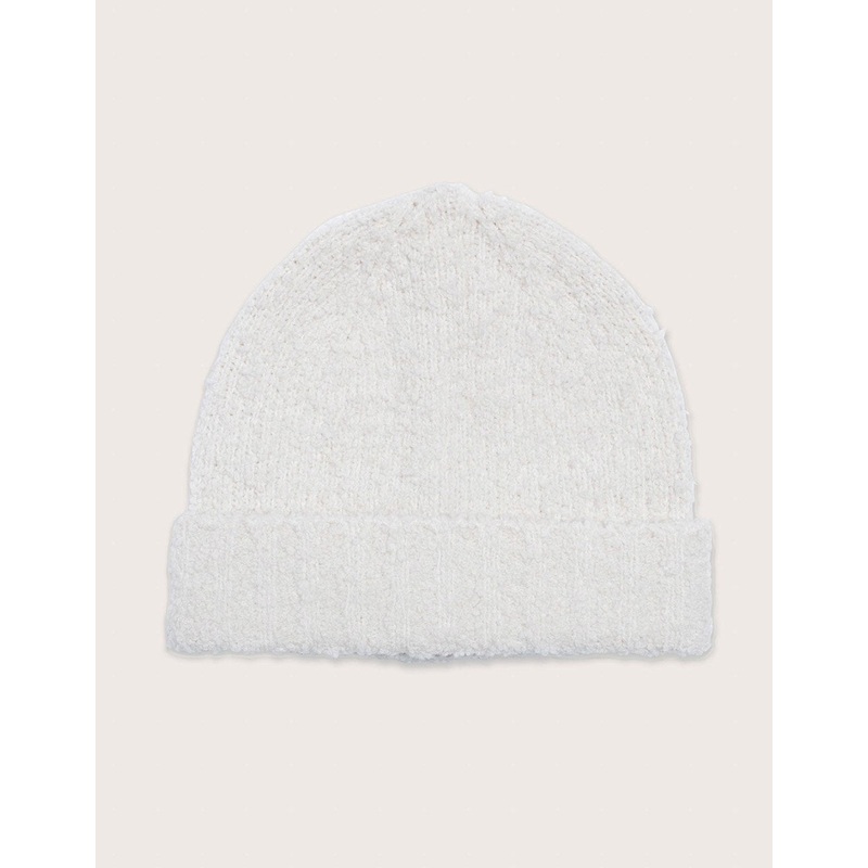 boucle cashmere beanie