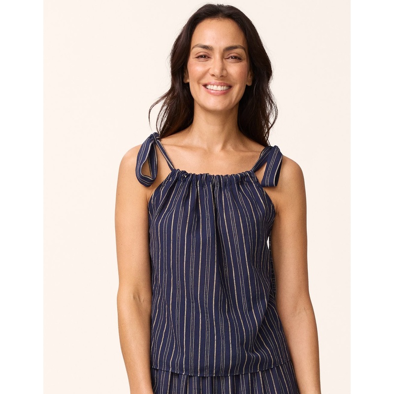 cotton shimmer tank