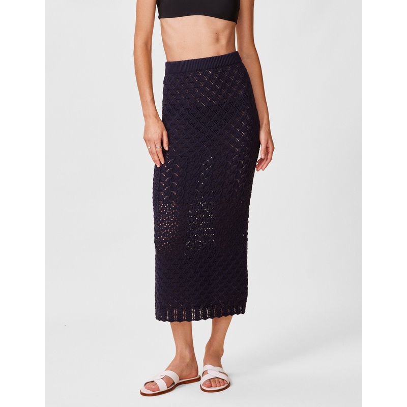 cotton sweater skirt
