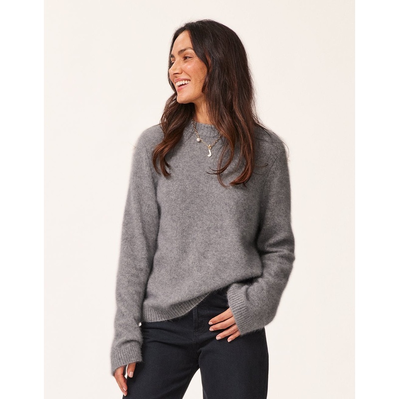 cozy crewneck sweater