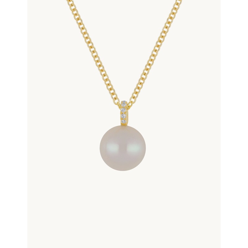 ef collection pearl ball drop necklace
