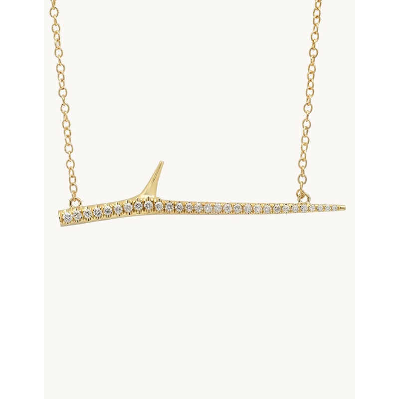 elisabeth bell thorn necklace