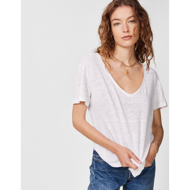 linen tee
