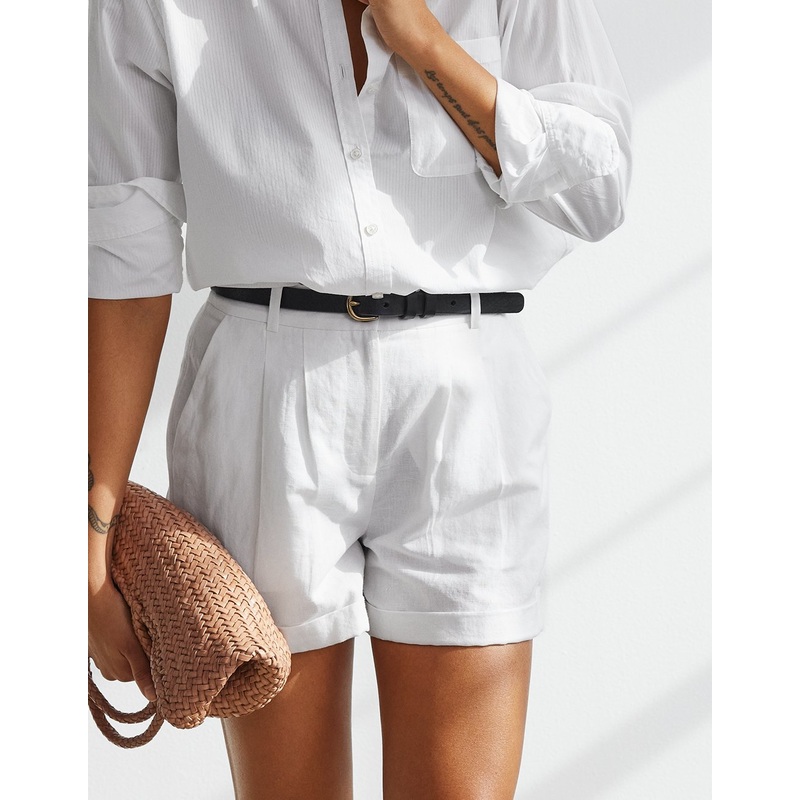linen trouser short