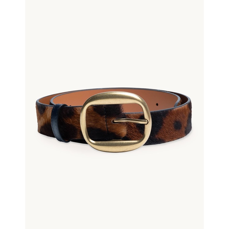 maison boinet hair calf belt