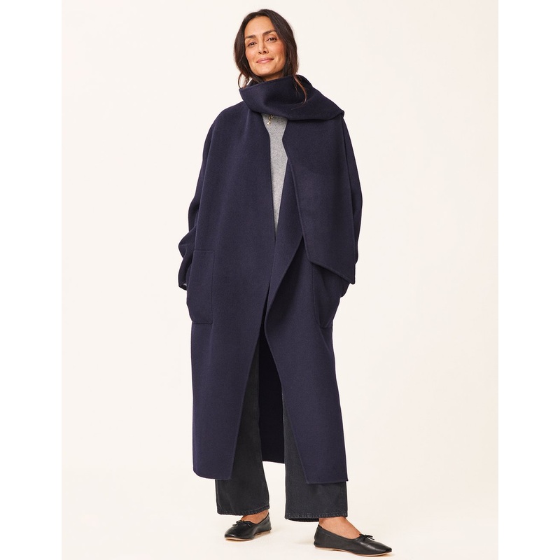 vanessa bruno valeran scarf coat