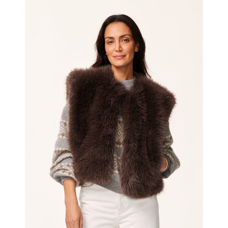 agolde fara gilet