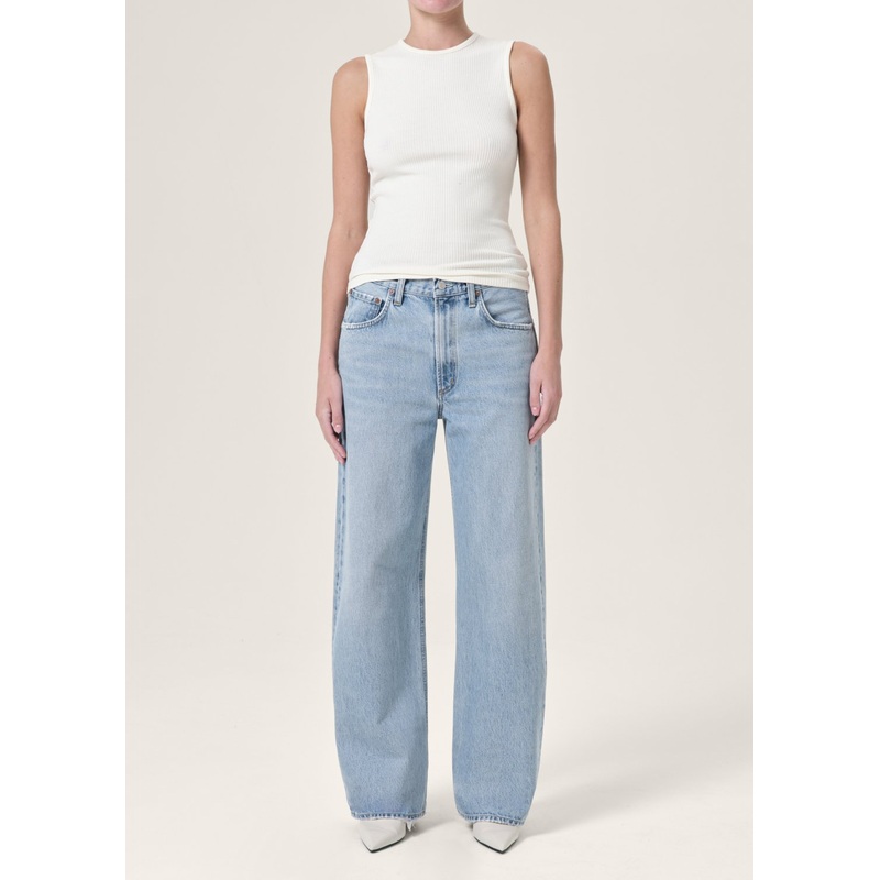 agolde low curve jean