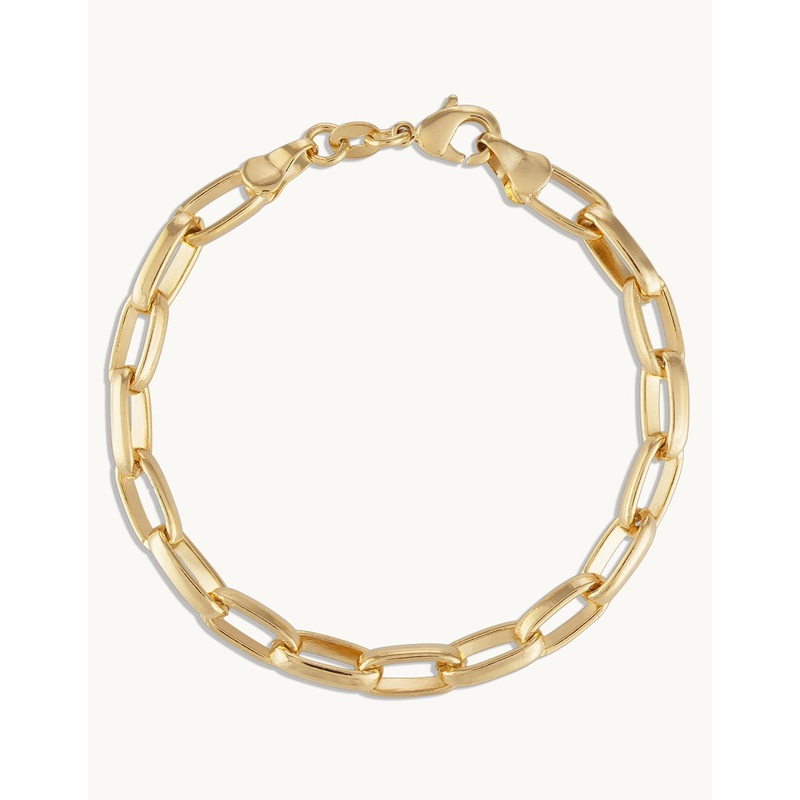 alexa leigh oval link bracelet
