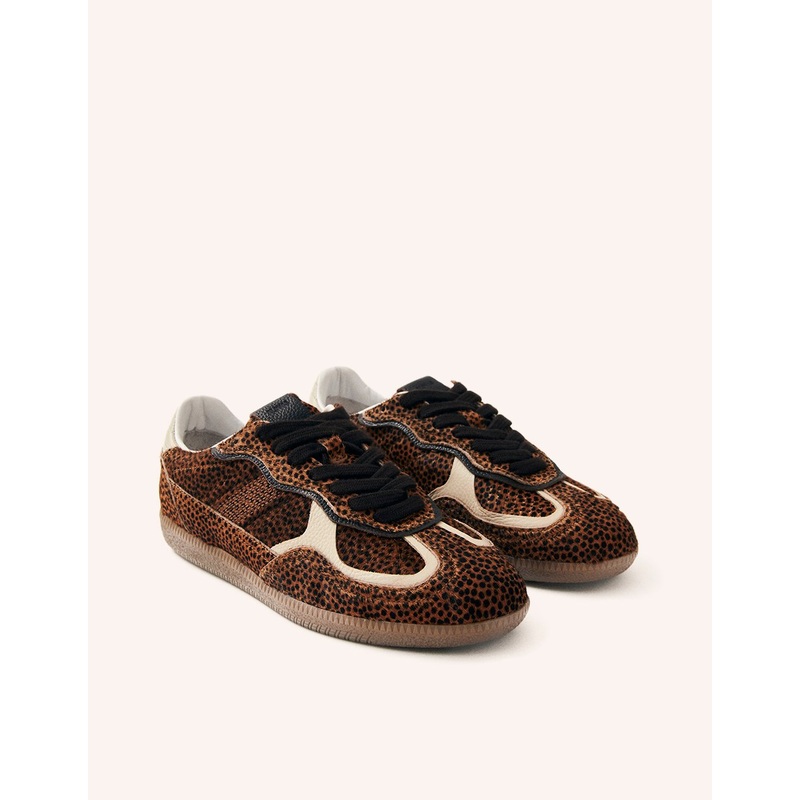 alohas rife soft tan leather sneaker