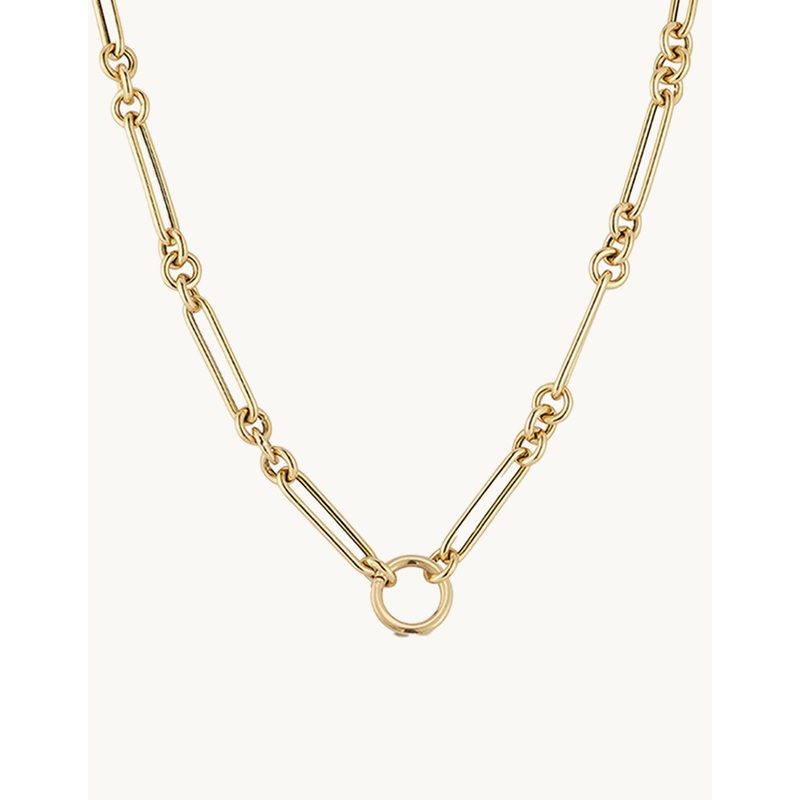 ef collection mixed chain enhanced necklace