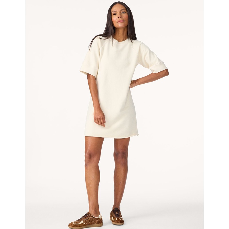 french terry sweatshirt dress