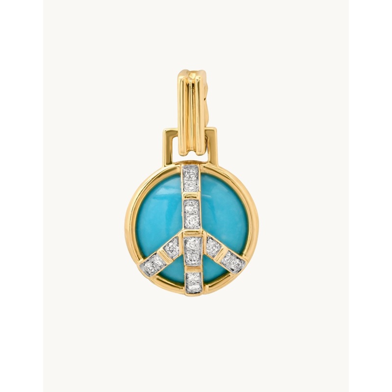 helena rose mini peace pendant