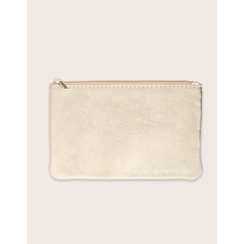 les cleias large pochette zip pouch