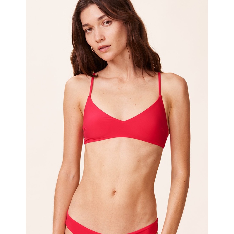 v scoop bikini top
