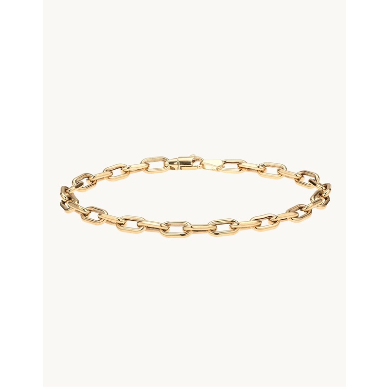 adina reyter 4mm italian chain link bracelet