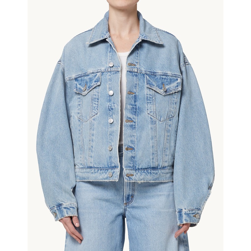 agolde dalton balloon jacket