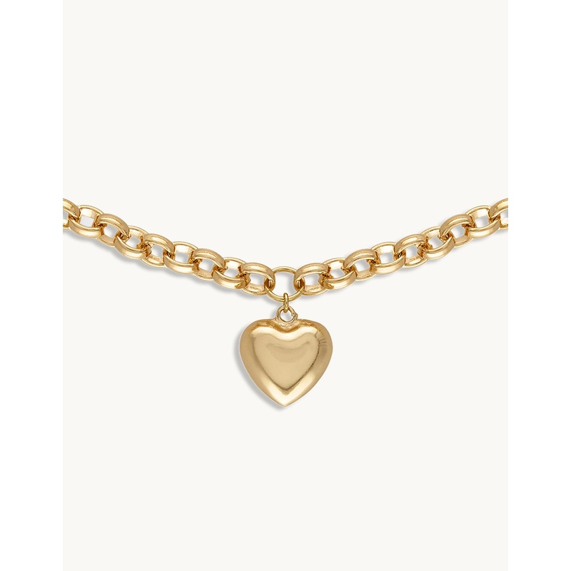 alexa leigh puff love necklace