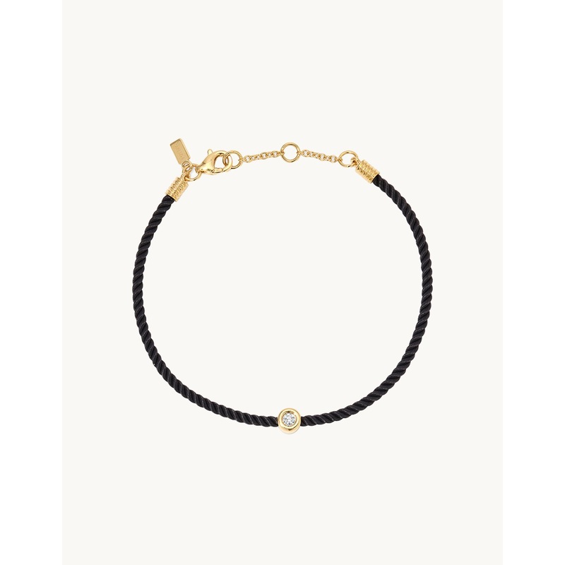 ef collection diamond pillow cord bracelet