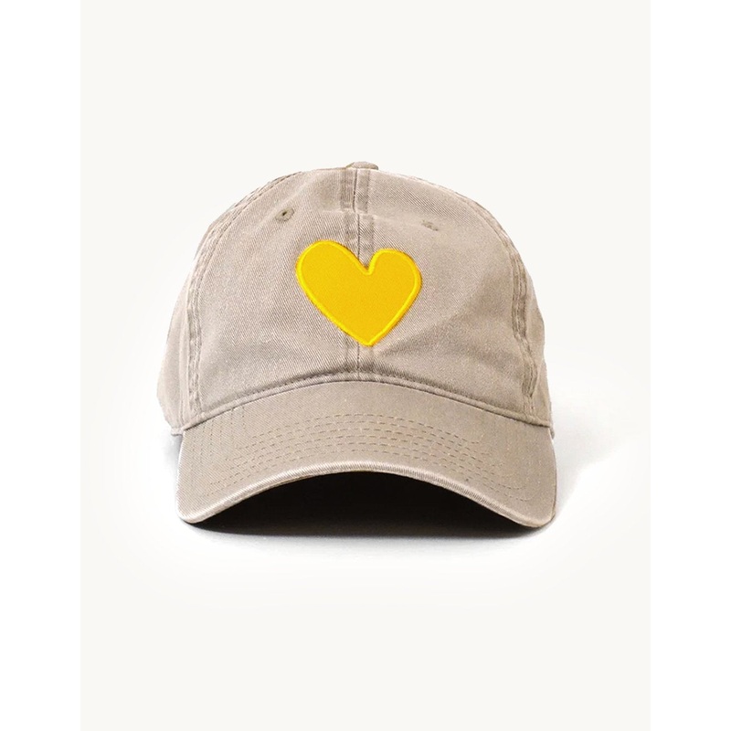 kerri rosenthal heart patch baseball cap