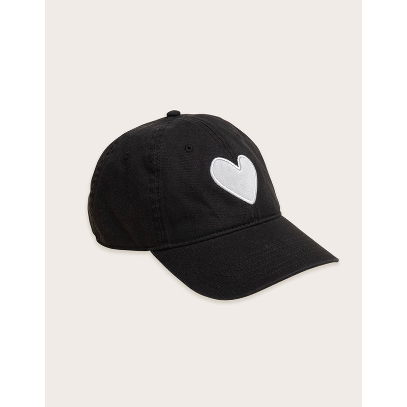 kerri rosenthal heart patch baseball hat