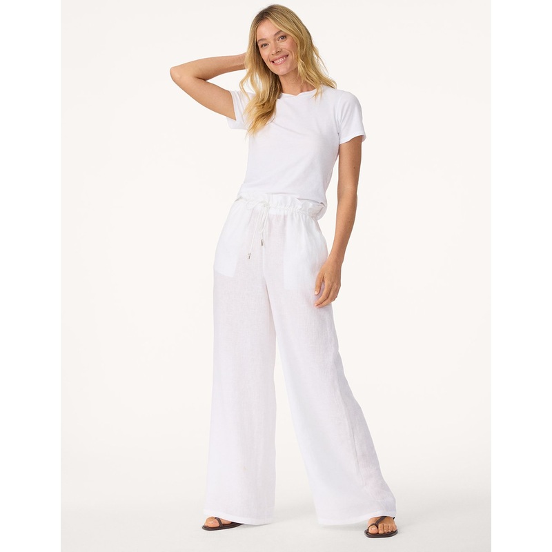 linen beach pant