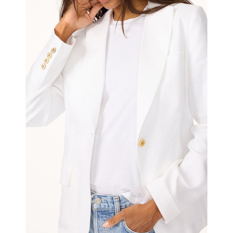 linen blazer