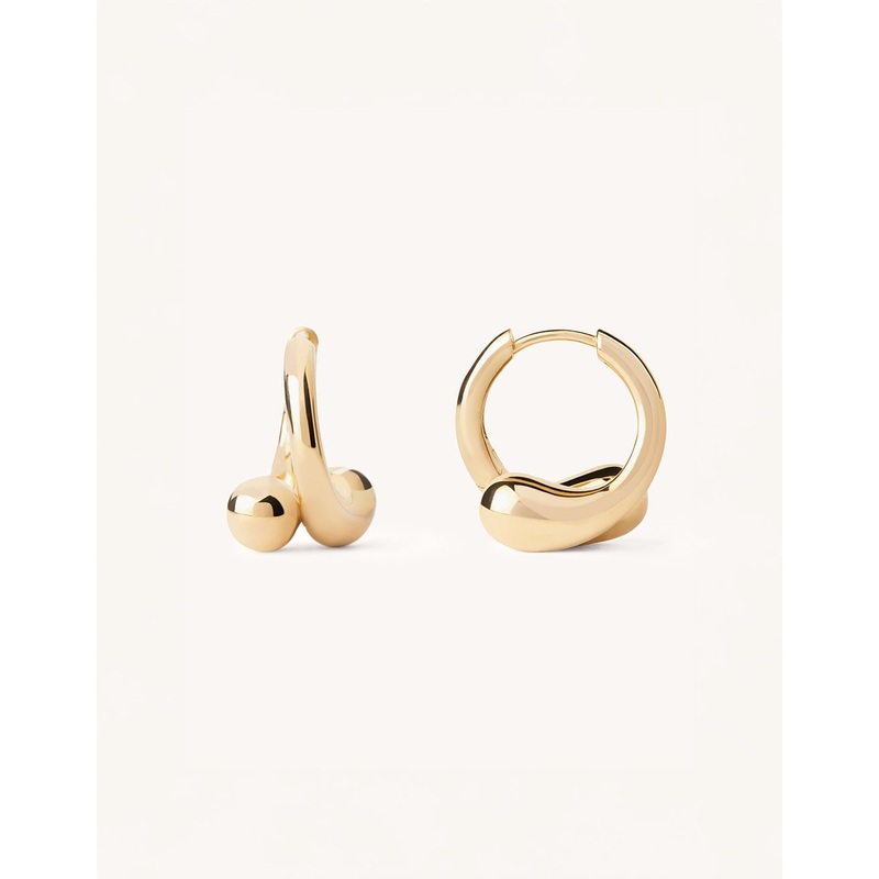 PDPAOLA loop hoop earrings