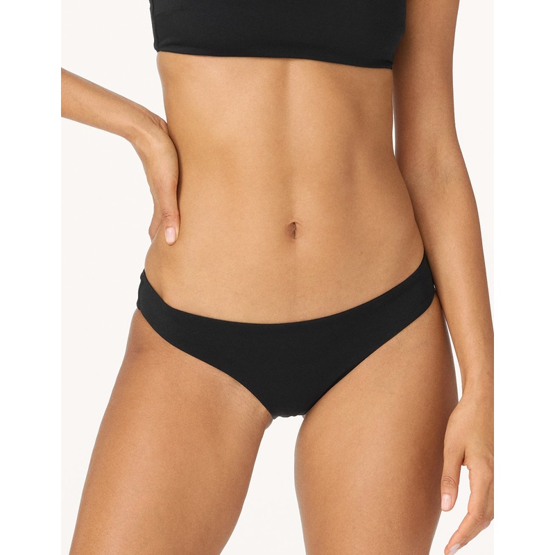 recycled crepe bikini bottom