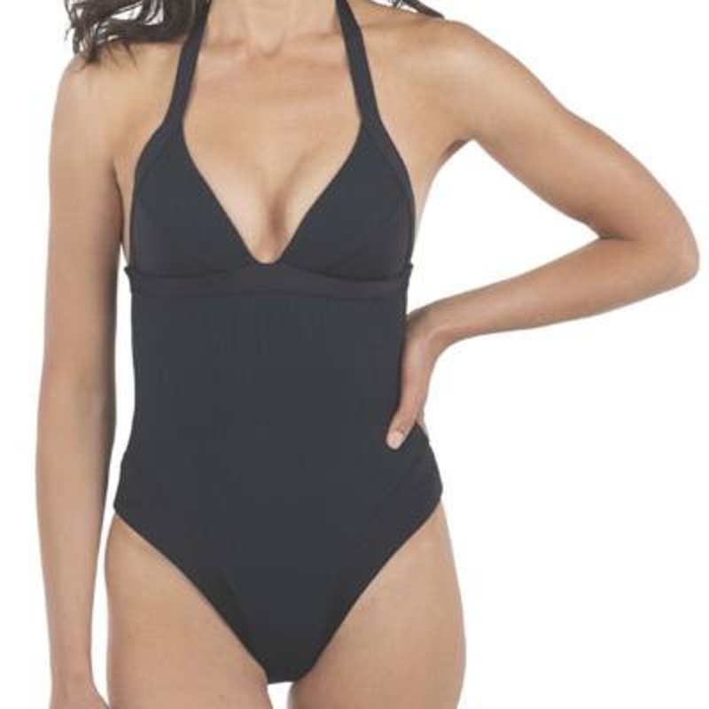 FINAL SALE Envy Push Up Texture One Piece Bathing Suit