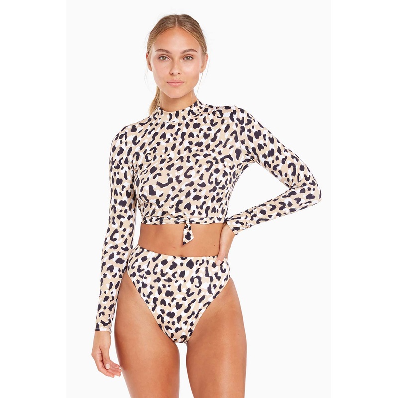 Barcelona High Waist Full Cut Bottom - Wildcat