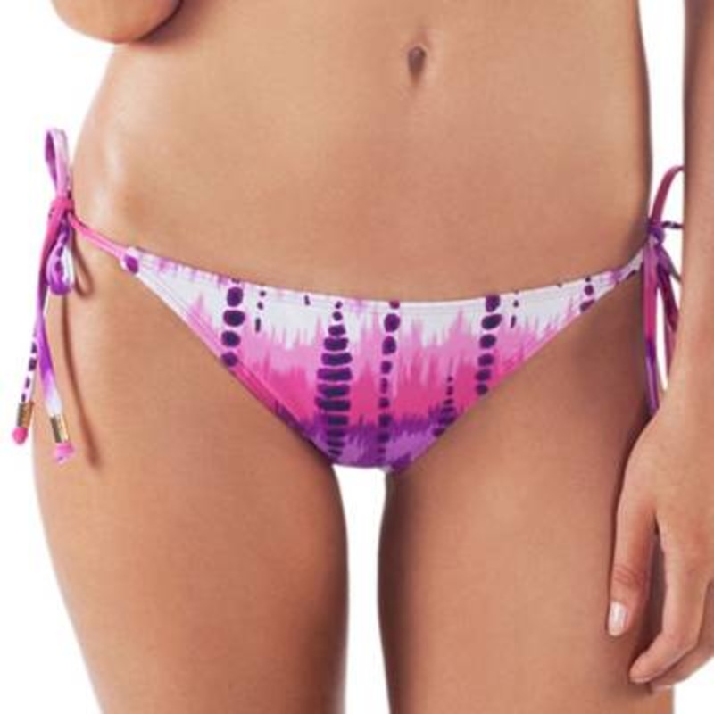 FINAL SALE Print String Bikini Bottom