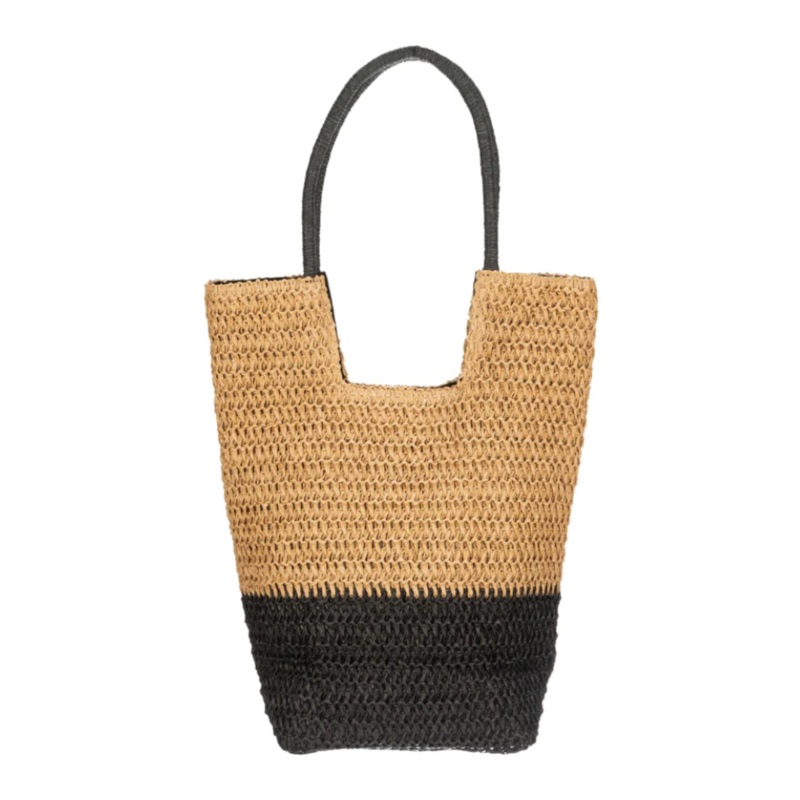 Paper Crochet Color Block Tote