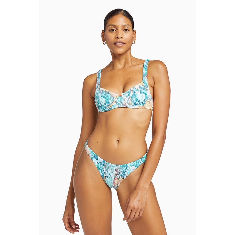 California High Leg Bottom - Bermuda EcoRib