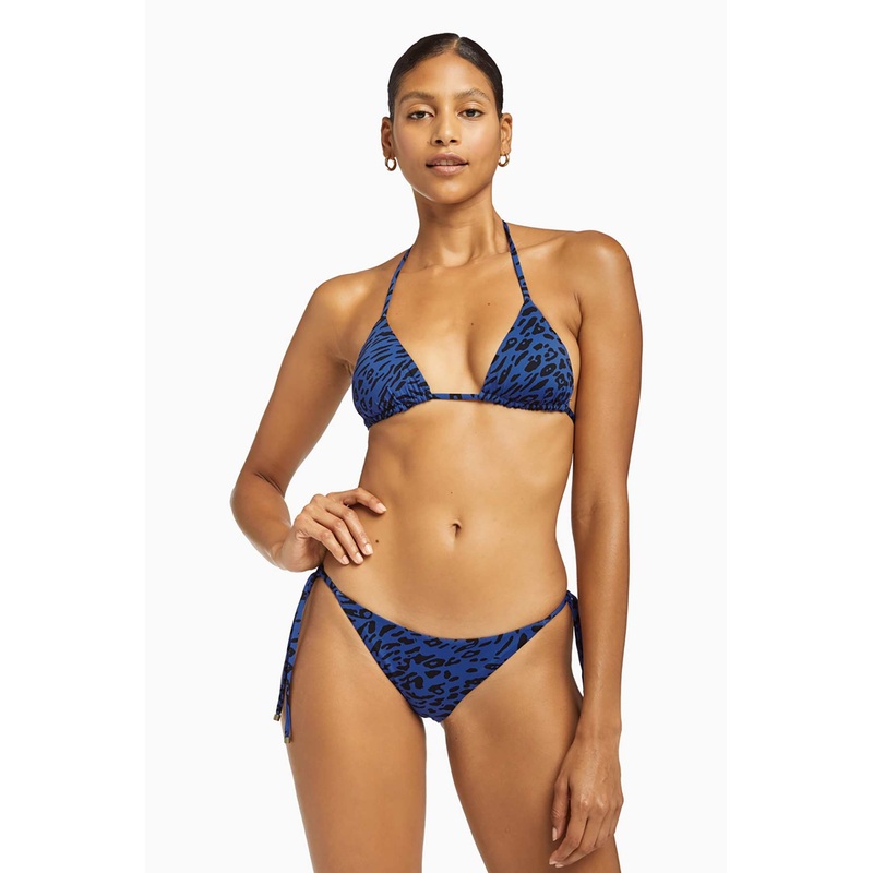 Elle Tie Side Bottom - Sea Leopard