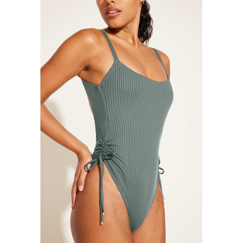Gemma One Piece - Sea Green EcoRib