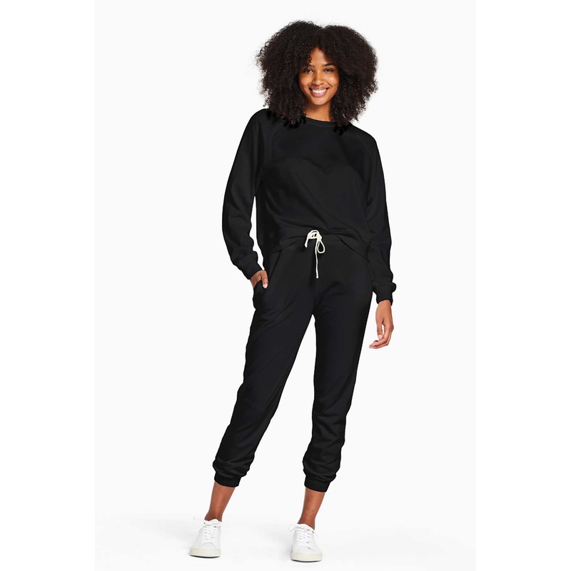 Kennedy Organic Cotton Jogger - Black EcoSoft