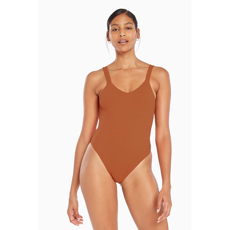 Leah One Piece - Chai EcoRib