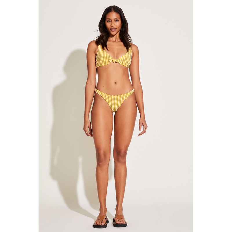 Luciana Bottom - Honeycomb Gingham