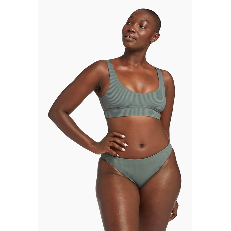 Midori Classic Bottom - Sea Green EcoRib