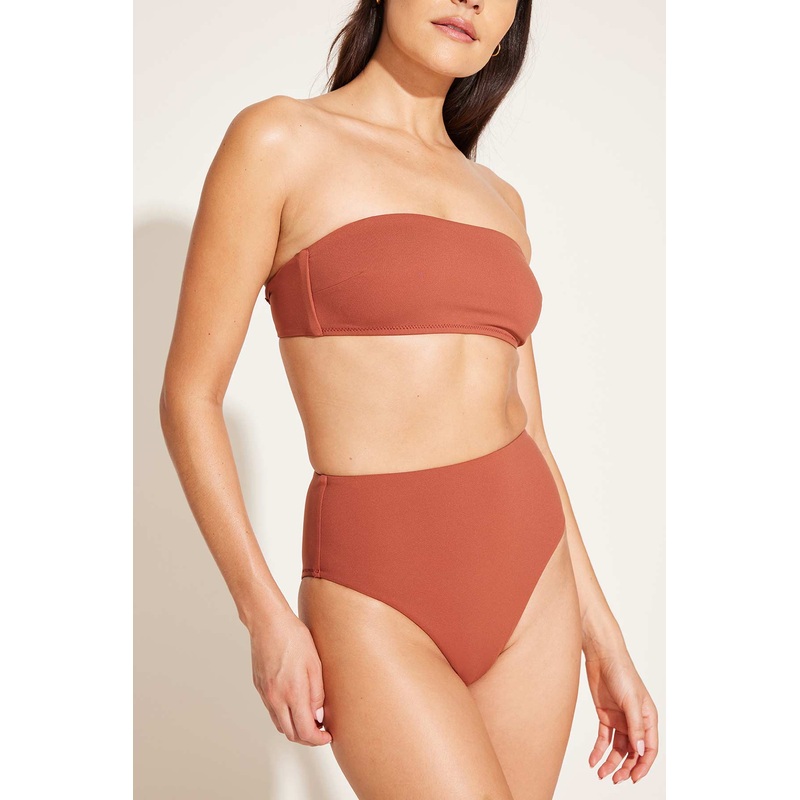Mila Bandeau Top - Copper Brown BioSculpt