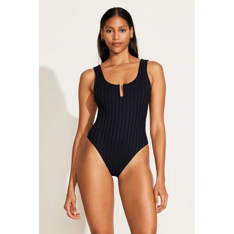 Ursula One Piece - Black SuperRib