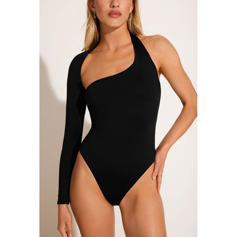 Alessa One Piece - Black EcoLux