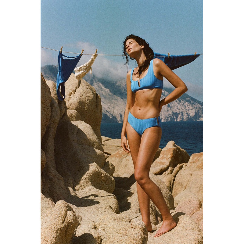 Ursula Hipster Bottom - Dream Blue SuperRib