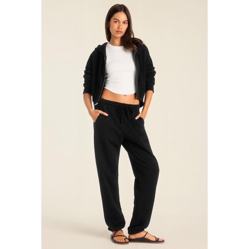 Dawn Classic Sweatpant - Black French Terry