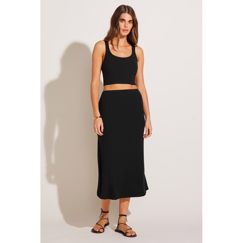 Thalia Set - Black Organic Rib